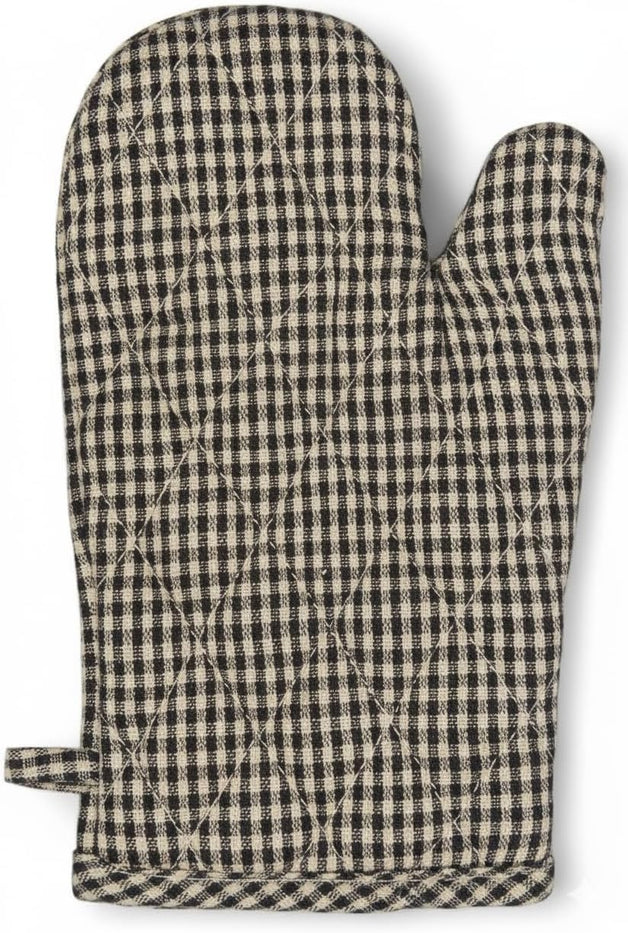 Set of 6, 100% Cotton Farmhouse Country Kitchen Linen Set, Included 4 Kitchen Towel, Ovenmitt, Potholder.