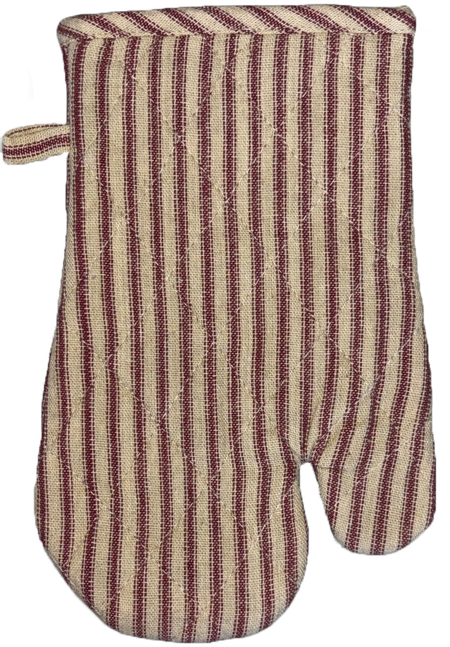 Set of 6, 100% Cotton Farmhouse Country Kitchen Linen Set, Included 4 Kitchen Towel, Ovenmitt, Potholder.