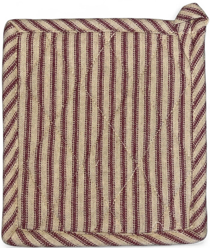 Set of 6, 100% Cotton Farmhouse Country Kitchen Linen Set, Included 4 Kitchen Towel, Ovenmitt, Potholder.