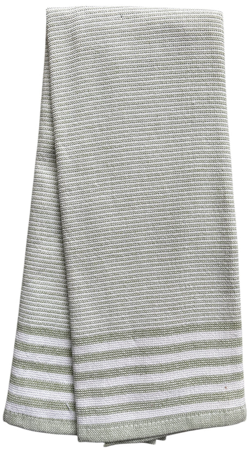 Stripes Kitchen Towels/Hand Towels, 6 Pack Large 100% Ring-Spun Cotton with Hanging Loop, 430 GSM Soft & Ultra Absorbent, Machine Washable 16 x 28 inches.
