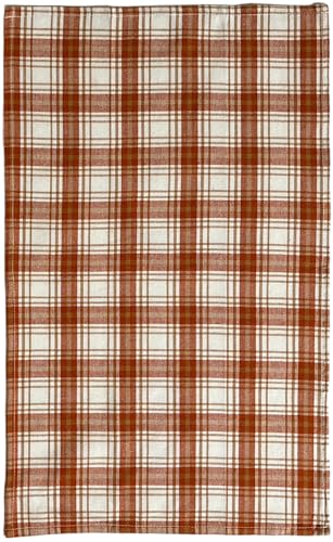 Pumpkin Spice my Favorite Season and Plaid Flour Sack Kitchen Towels Size : 15" x 25".
