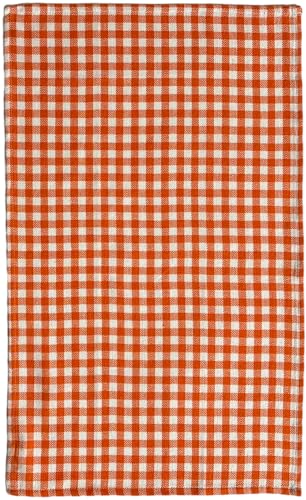 Set of 4, Fall Wreath with Grateful and Pumpkin with Hello Fall - Harvest Flour Sack Kitchen Towels with Gingham Check Kitchen Towels Size : 15" x 25".