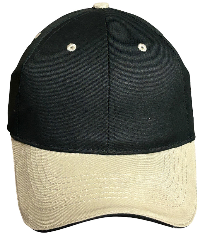 6 Panel Solid Plain Cotton Adjustable Velcro Unisex Light Weight Baseball trucker Cap Hat One Size Fits Most.