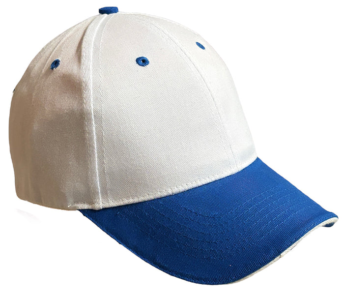 6 Panel Solid Plain Cotton Adjustable Velcro Unisex Light Weight Baseball trucker Cap Hat One Size Fits Most.