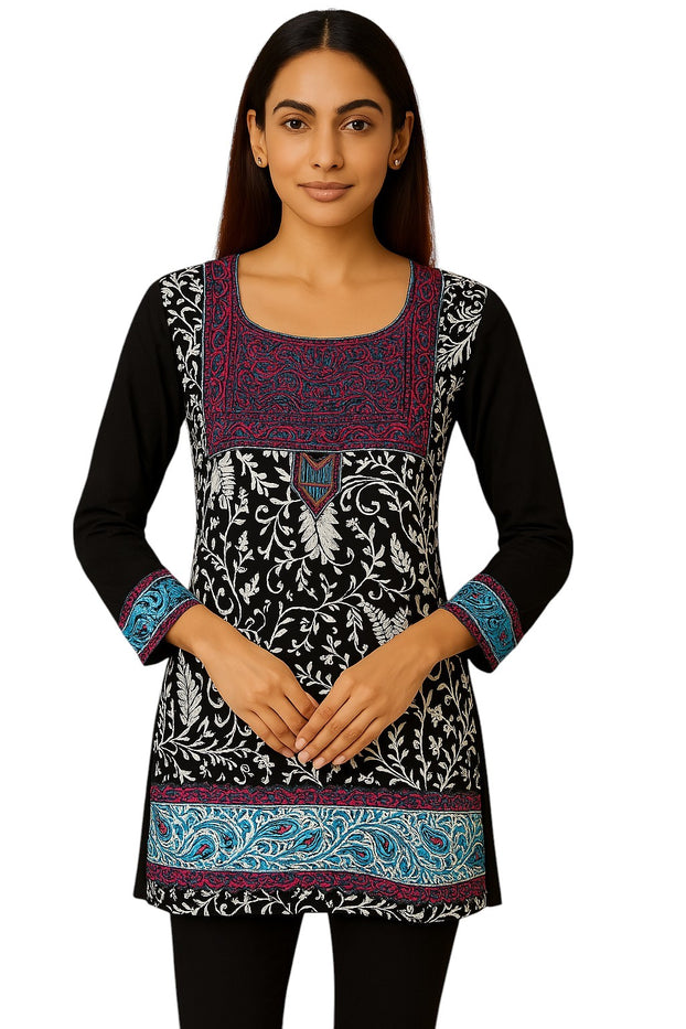 Tunic for Women 100% Cotton Printed tops 3/4 Sleeves Kurti – 1920