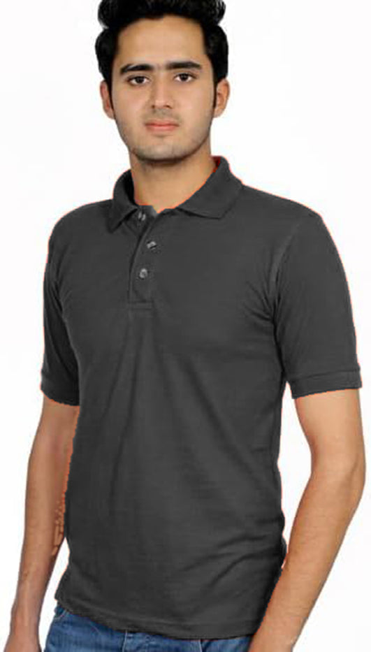 Men's Regular fit 100% Cotton Short Sleeves Golf Jersey Polo Shirts Plain T shirt.