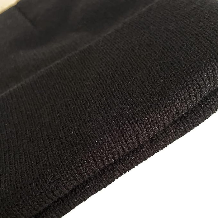 2 Pack, Unisex Cuffed Plain Warm Knit Beanie Hat, Cap, Extra Warm & Comfort - One Size fits Most.