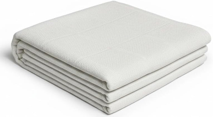 Herringbone Cotton Thermal Blanket All Season,&nbsp;Breathable, Soft, Cozy, 350GSM, 76 x 90 inches.