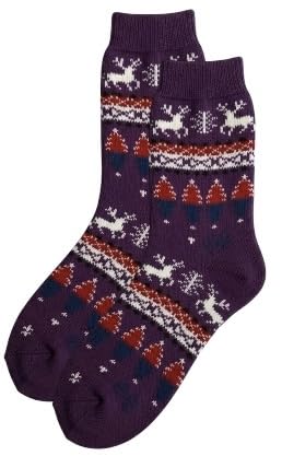 4 Pack Women's Heated Sox Socks Thick Thermal Socks Keeps Feet Warmer Longer 2.3 TOG heat rating Size: 9-11..