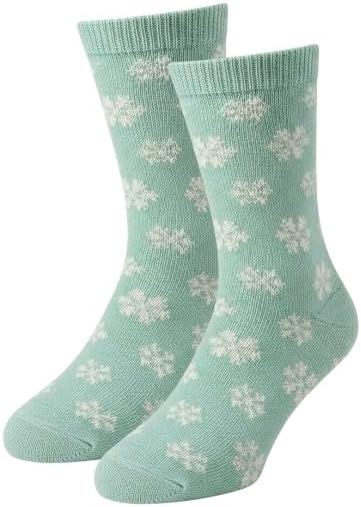 2 Pack Snow Design Women's Heated Sox Socks Thick Thermal Socks Keeps Feet Warmer Longer 2.3 TOG Heat Rating Size: 9-11..