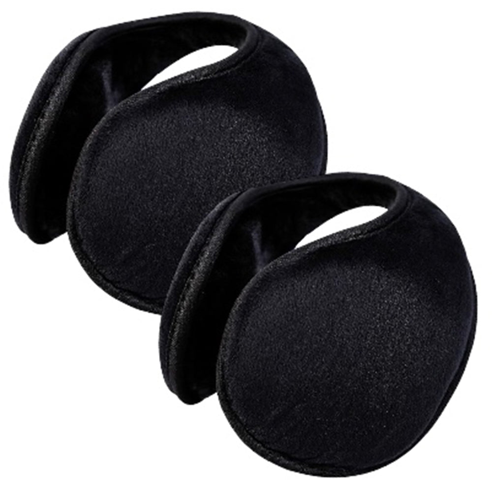 Pack of 2, Unisex Extra Warm Fleece Ear Warmer Outdoor Earmuffs for Winter Warm Accessory