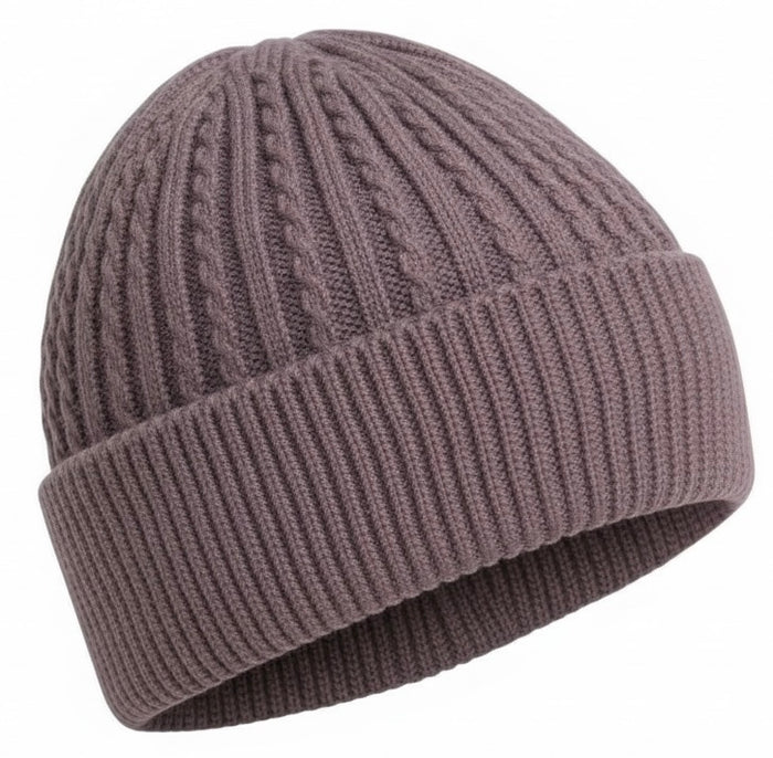 Men Wool Knitted Thermal Insulated Cold Winter Beanie hat 3.4 TOG – One Size Fit Most.