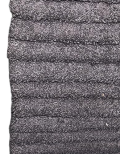 Washcloths, 12 Pack, 100% Cotton Wash Cloths for Body and Face, Design to exfoliate Your Hands, Extra Soft and Absorbent Machine Washable Size: 12 x 12 Inch. (Grey)