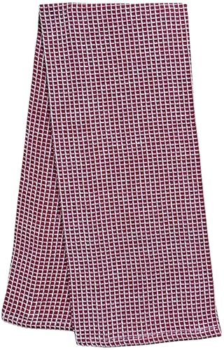 The Best Way to Spread Christmas Singing Loud for All to Hear on White Herringbone and Red Waffle Weave, 4 Pcs Cotton Kitchen Towels, Soft and Absorbent, Size: 16” x 28".