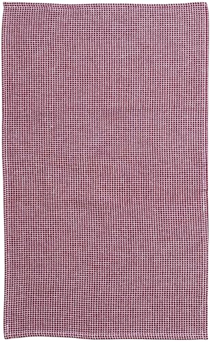 The Best Way to Spread Christmas Singing Loud for All to Hear on White Herringbone and Red Waffle Weave, 4 Pcs Cotton Kitchen Towels, Soft and Absorbent, Size: 16” x 28".