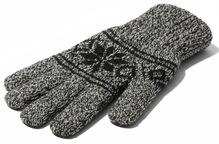 2 Pack Men's Cold Winter Weather heated Knitted Thermal Gloves, 3.2 TOG.