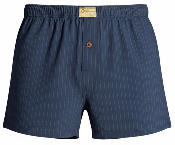 3 Pack Men's Boxer Shorts, Soft, Cool, Breathable Cotton Underwear, Relaxed Fit, Moisture Wicking. Asst Colors.