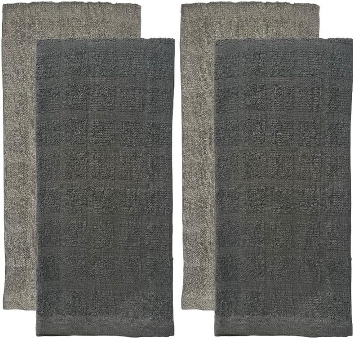 100% Cotton Window Panel Terry Kitchen Towels or Dishcloths Machine Washable.