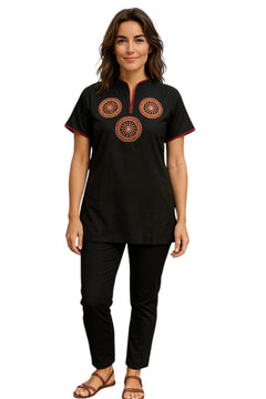 Long Sleeve Cotton Kurti