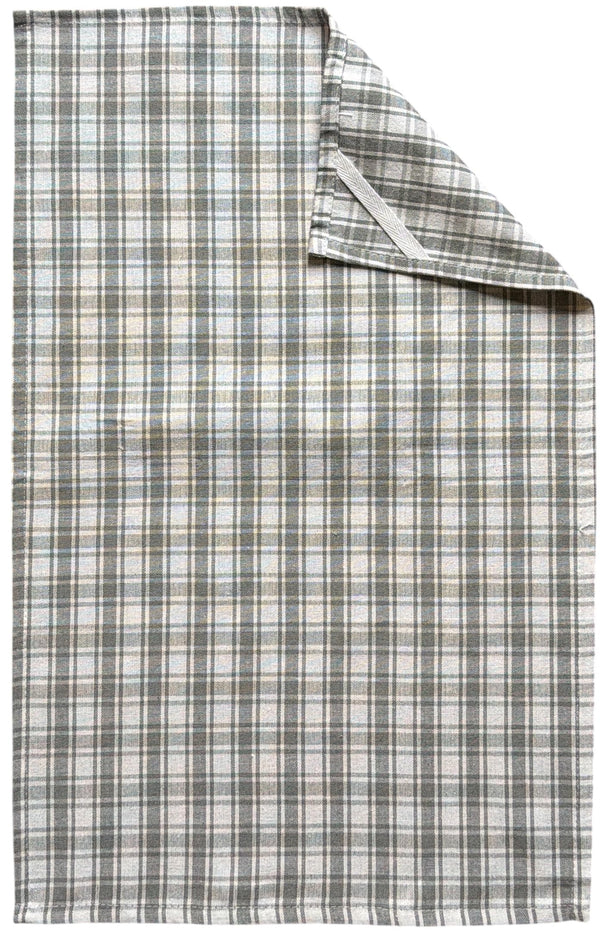 Buffalo Plaid 100% Cotton Non-Slip, Heat-Resistant Set of 6 Kitchen Linen Set, Includes 4 Kitchen Towels, Oven mitt, Pot Holder.