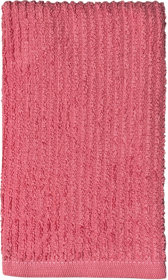 5 Pack, 100% Cotton Ribbed Terry Bar Mop for Kitchen, Highly Absorbent, Cleaning Kitchen Towels | Bar Towels | Machine Washable | 16 x 19 Inches.
