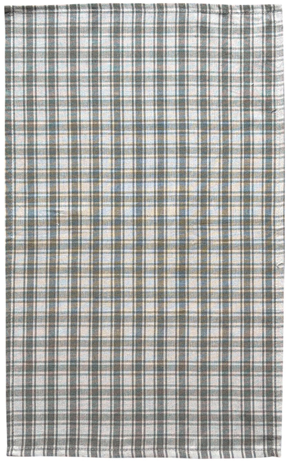 Buffalo Plaid 100% Cotton Non-Slip, Heat-Resistant Set of 6 Kitchen Linen Set, Includes 4 Kitchen Towels, Oven mitt, Pot Holder.