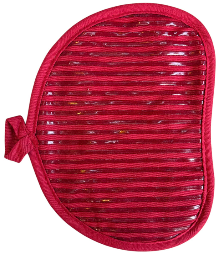 2 Pcs, Cotton and Neoprene Oven Mitt and Pot Holder Kitchen Sets.