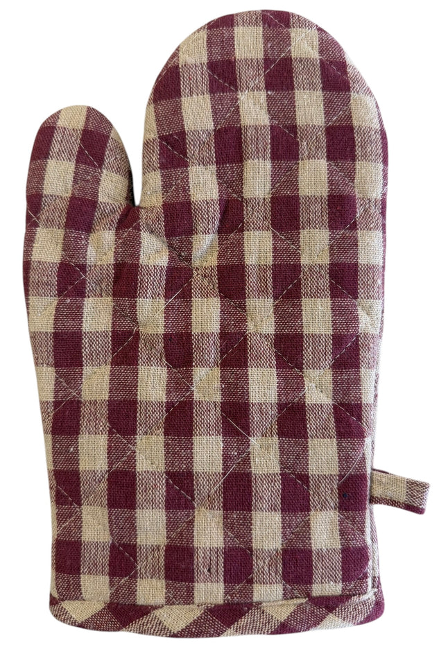 Set of 6, 100% Cotton Farmhouse Country Kitchen Linen Set, Included 4 Kitchen Towel, Ovenmitt, Potholder.