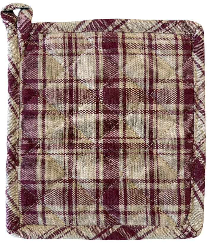 Set of 6, 100% Cotton Farmhouse Country Kitchen Linen Set, Included 4 Kitchen Towel, Ovenmitt, Potholder.