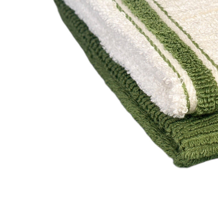 Set of 6, 100 Cotton 2 Kitchen Towel, 4 Dishcloths Size: 12” x 12” Extra Soft and Highly Absorbent, Machine Washable.