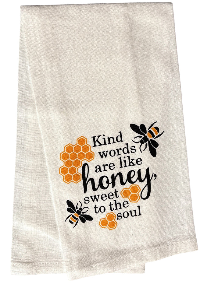 Set of 6, 100% Cotton Funny Cute Saying Flour Sack Kitchen Towels/Dish Towels for Wedding, Baby Shower, Home Decor, Housewarming, other occasions Size: 15 X 25 Inch.