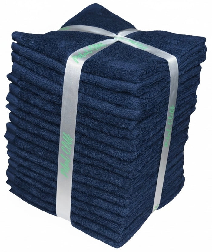 Washcloths, 18 Pack, 100% Ring-Spun Cotton Washcloths for Face, Body, and Hands. Design to Exfoliate. Extra Soft and Absorbent. Machine Washable. Size: 12 x 12 inches.