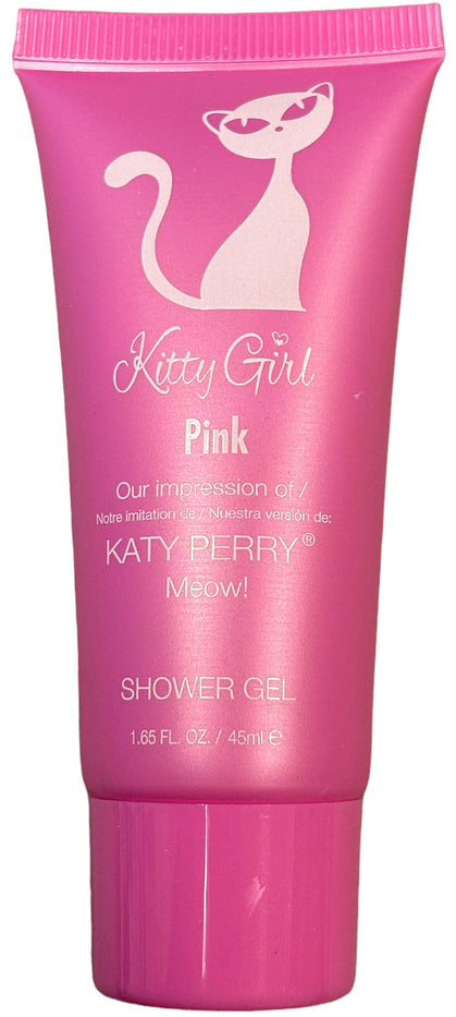 3 Pcs  Kitty Girl Pink Perfume Set, Body Lotion, Shower Gel and EDP for Women impression