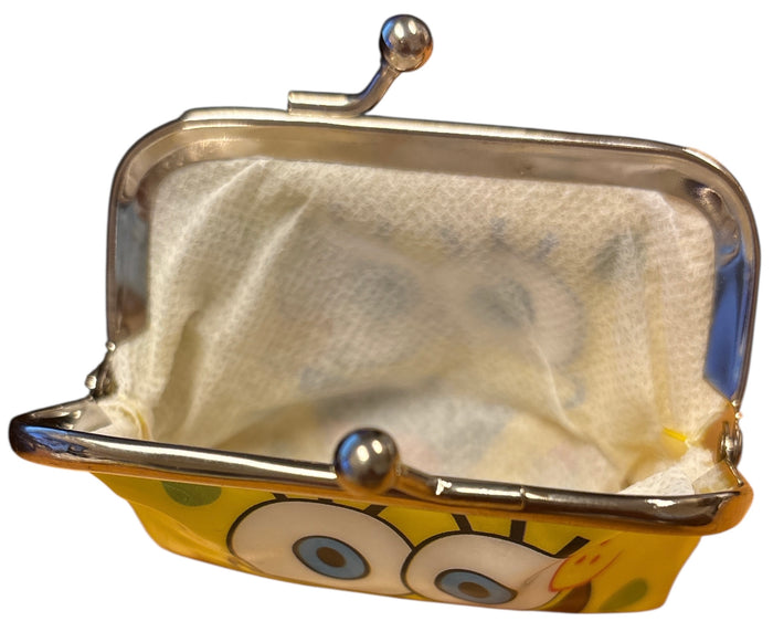 Spongebob Squarepants 4 Diffrent Design Coin Pouch Purses Money Bag.