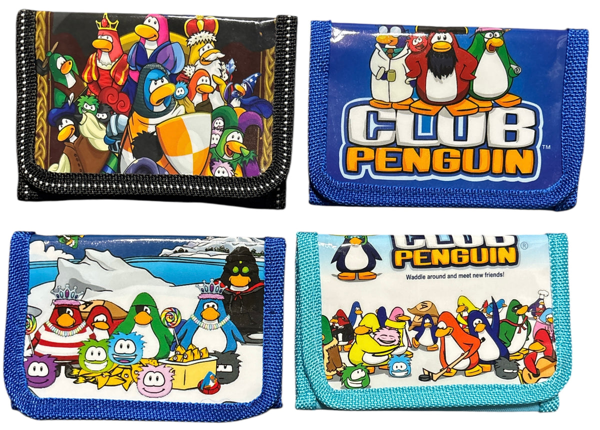 Club Penguin - Cartoon Purse / Wallet for Boys / Girls