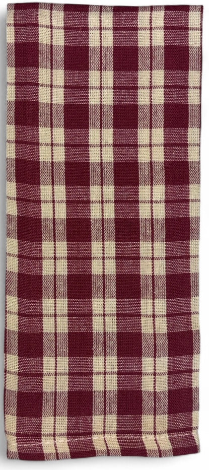 Set of 6, 100% Cotton Farmhouse Country Kitchen Linen Set, Included 4 Kitchen Towel, Ovenmitt, Potholder.