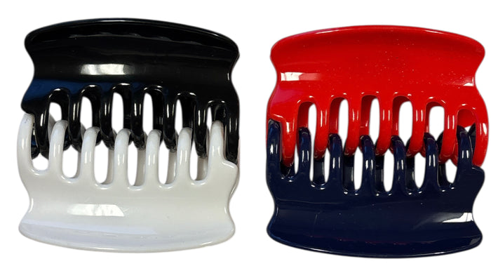 12 Pcs, Plastic hair Clips 3.5 Inches Strong Hold Hair Claw Clips for Thick Hair