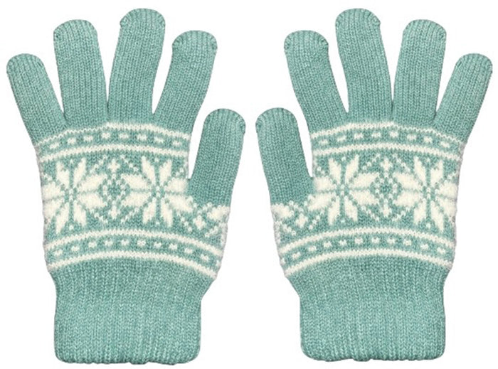 Winter Thermal Knitted Gloves for Women, 2 Pairs, 3.2 TOG Rating, Lining Warm Gloves for Cold Winter, Hand Protection.