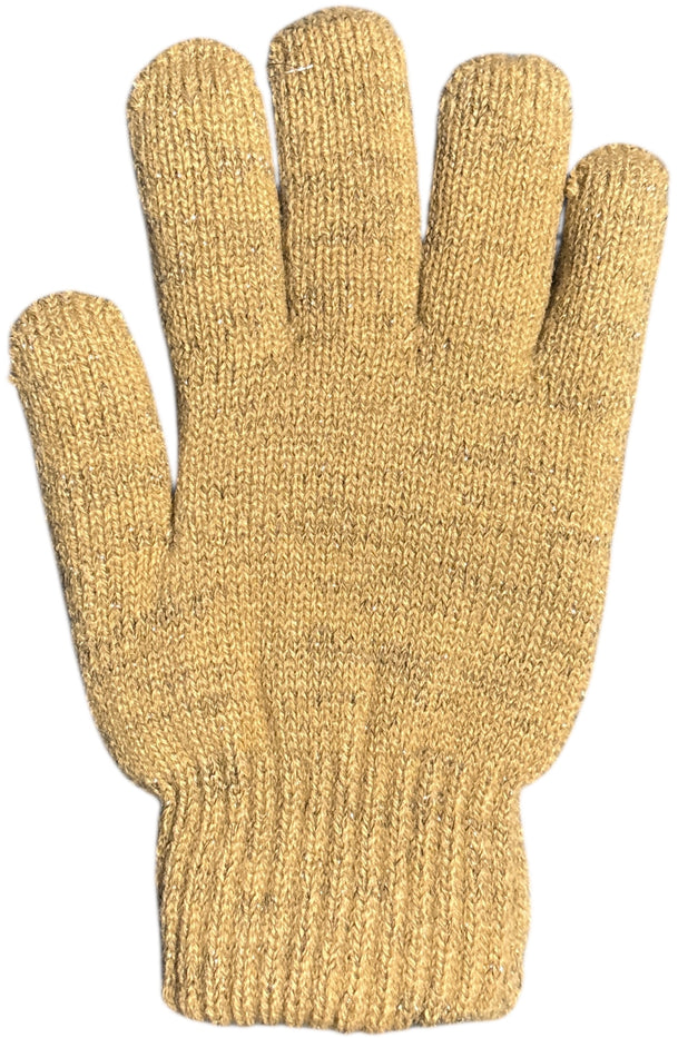 Winter Thermal Knitted Gloves for Women, 2 Pairs, 3.2 TOG Rating, Lining Warm Gloves for Cold Winter, Hand Protection. (Light Grey)