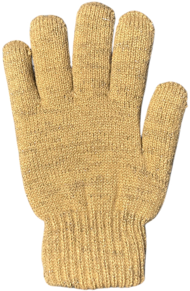 Winter Thermal Knitted Gloves for Women, 2 Pairs, 3.2 TOG Rating, Lining Warm Gloves for Cold Winter, Hand Protection. (Light Grey)