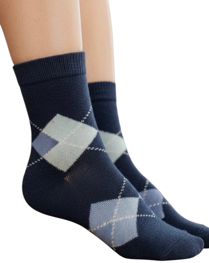 4 Pairs Thermal Faux Lambs Wool Crew Socks for Men Cold Weather Heavy and Warm Winter Socks Size: 10-13.
