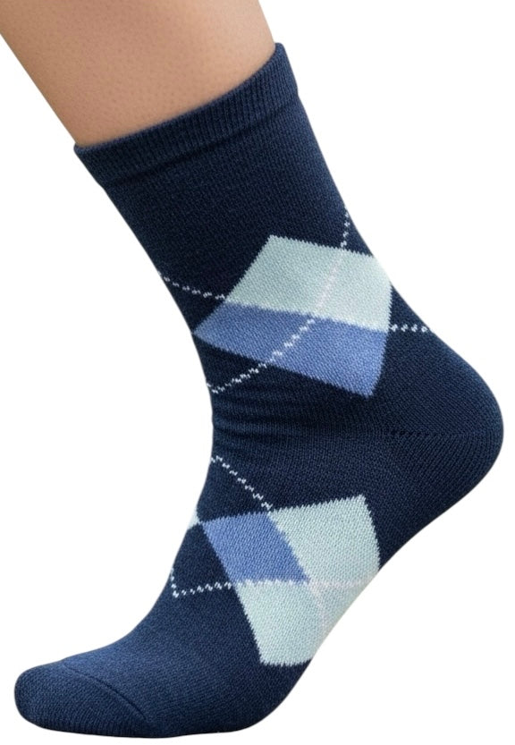 4 Pairs Thermal Faux Lambs Wool Crew Socks for Men Cold Weather Heavy and Warm Winter Socks Size: 10-13.