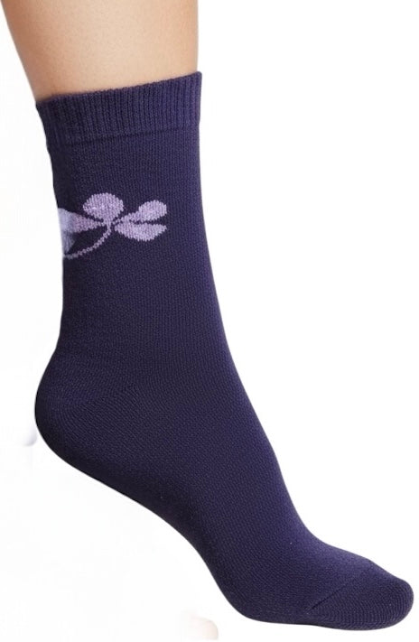 Thermal Faux Lambs Wool Crew Socks for women Cold Weather 4 Pairs Heavy and Warm Size: 9-11.