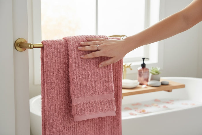 5 Pack, 100% Cotton Ribbed Terry Bar Mop for Kitchen, Highly Absorbent, Cleaning Kitchen Towels | Bar Towels | Machine Washable | 16 x 19 Inches.