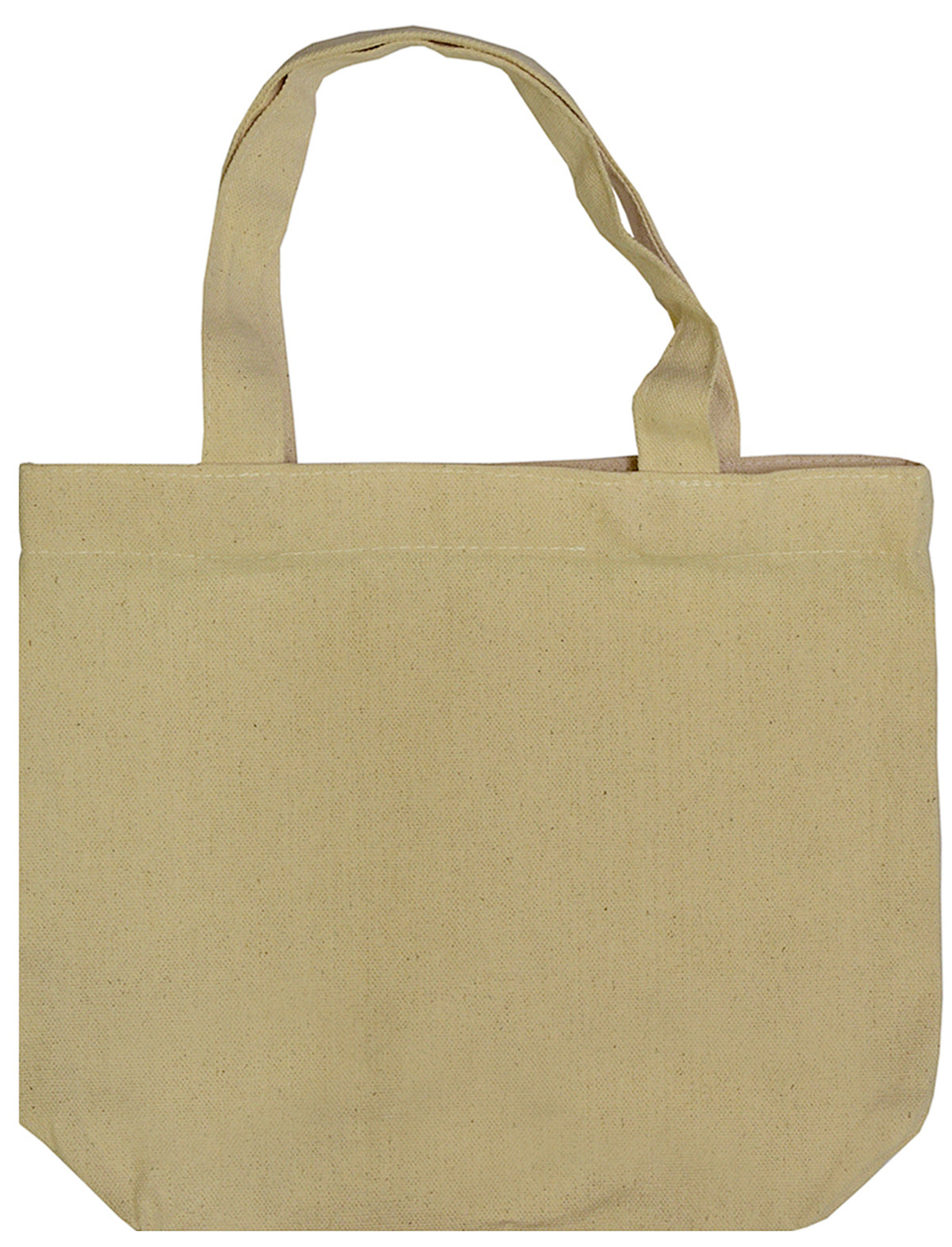 3 Pcs, 100% Cotton Small Canvas Tote Bag Size: 11 x 9 x 3 Inch Perfect for Screen Printer, Artist & Reusable for Grocery.