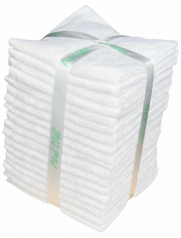 Washcloths, 18 Pack, 100% Ring-Spun Cotton Washcloths for Face, Body, and Hands. Design to Exfoliate. Extra Soft and Absorbent. Machine Washable. Size: 12 x 12 inches.