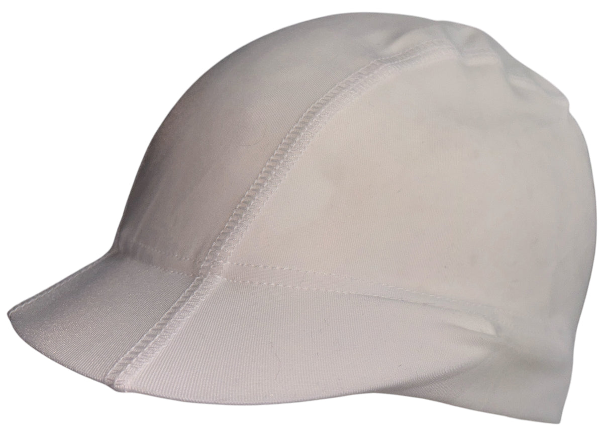 12 Pcs, Spandex Elastic Dome Cap Biker Headwear Sweatband with Visor.