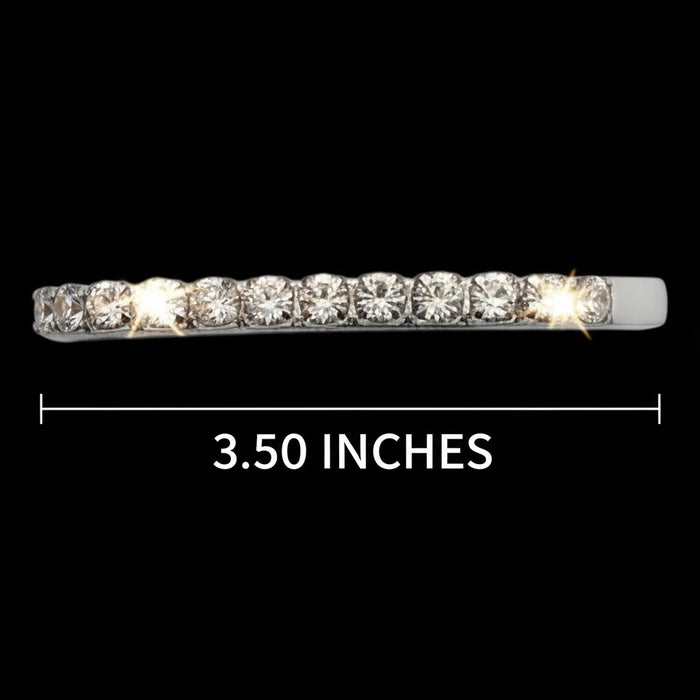 12 Pcs, Rhinestone Crystal Diamond Silver Metal Bobby Pins, Hair Clips, Hair Pins.
