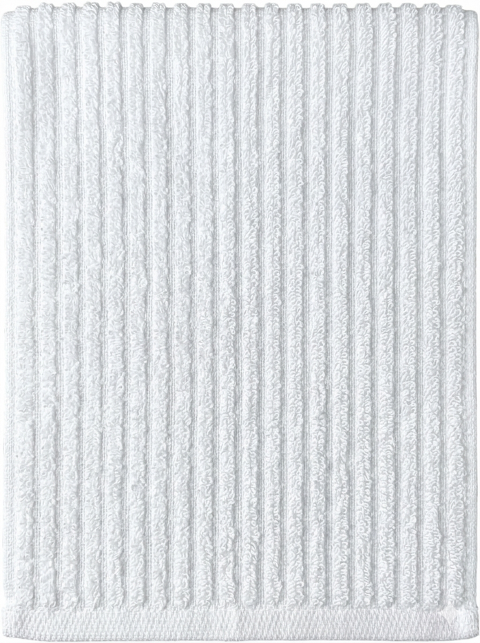 6 Pack, 100% Cotton Ribbed Terry White Bar Mop for Kitchen, Highly Absorbent, Cleaning Kitchen Towels | Bar Towels | Machine Washable | 16 x 19 Inches.
