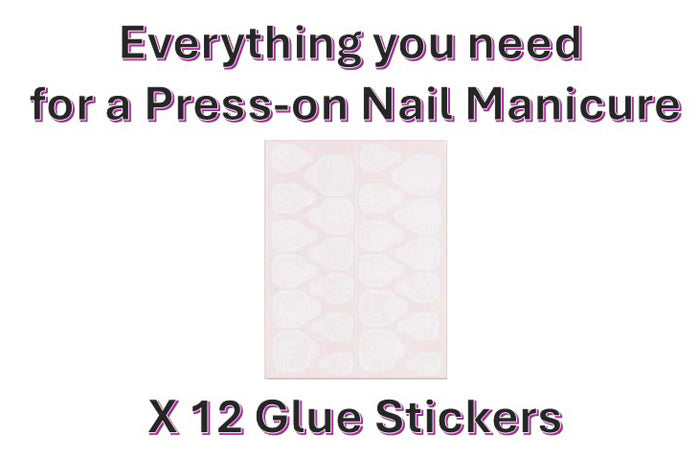 240 Pcs, False Artificial Acrylic Press On Glue Sticker Fake Nails Tips.